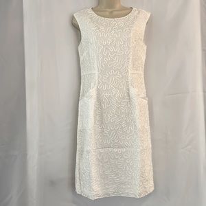 Michael Michael Kors White Cord Sequined Dress